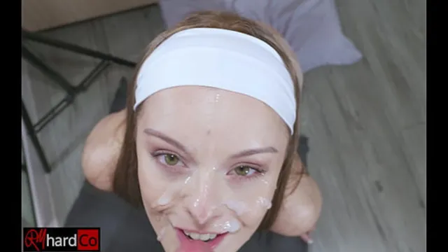 Tinder Date Gave Me The BEST BLOWJOB So I Rewarded Her With A HUGE FACIAL All Over Her CUTE Face - RMhardCo