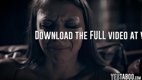 Hairy innocent teen catfished and fucked by horny mature teacher