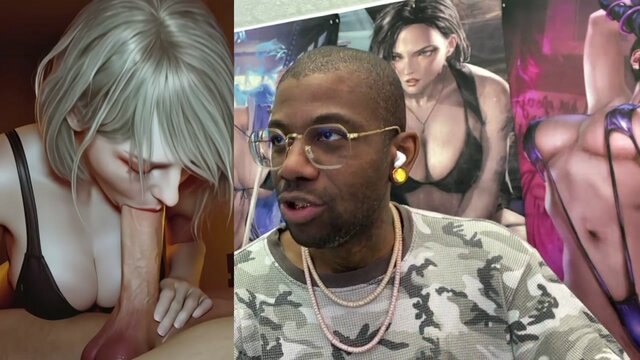 Stepdaughter's oily curves drive him wild