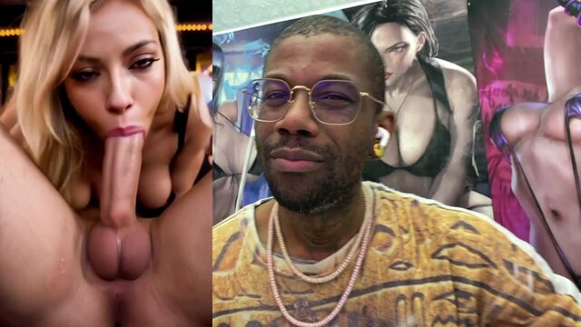 Fit and seductive blonde gets a facial