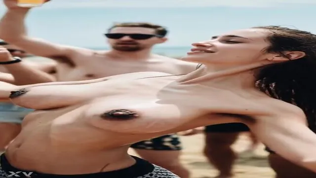 TEEN GIRLS DANCE TOPLESS WITH BIG NATURAL TITS