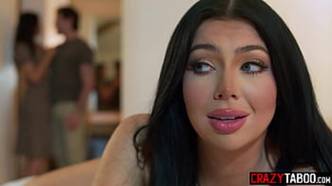 Big titted mature women gangbanged by eager teens on school desks and couches