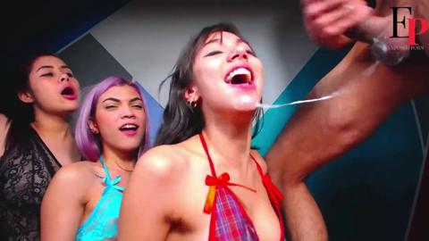  Rough Throat Blowjob - Teen Sloppy