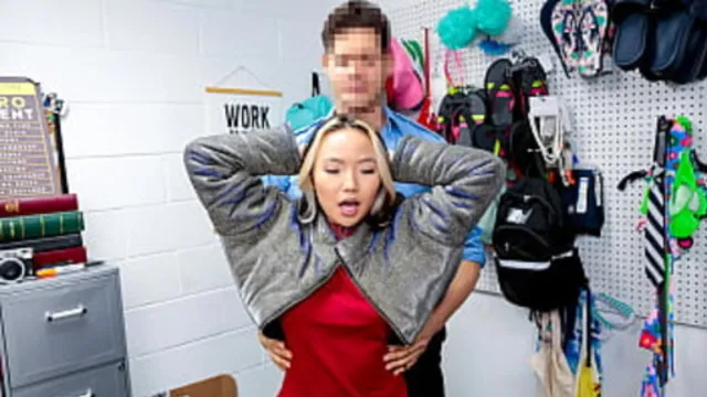 Teen′s G-String Gets Ripped Off by Robber′s Fumbling Hands - Filthy Swindling