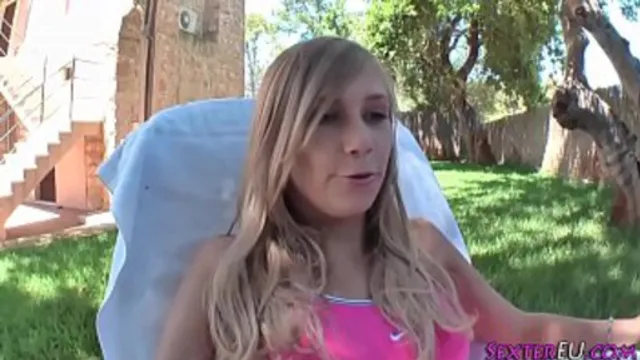 German teen creampie pov