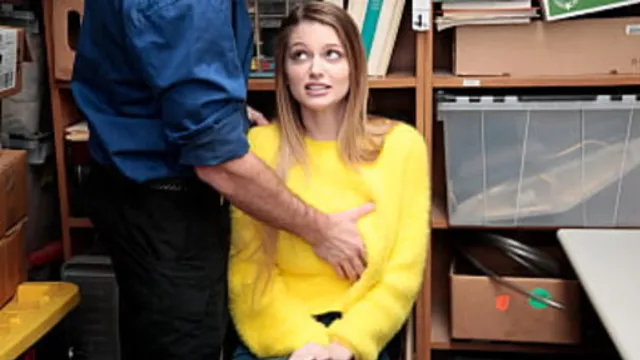 Teen Stole Merchandise Under Sweater &mdash;  Secretly Enjoying Shoplifting