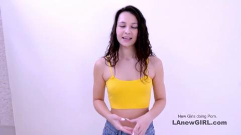 Fresh-faced cutie blows massive tool, deepthroats with reckless abandon in XXX hardcore